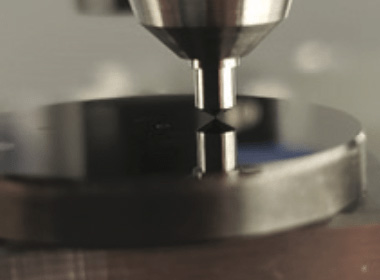 Sample-in-instrument sample in rtec instruments scratch tester instrument
