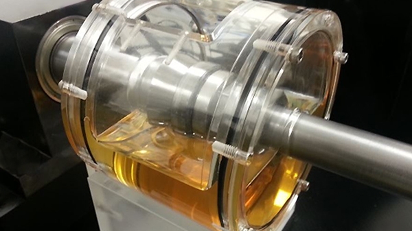 Block-on-ring-tester-liquid-container Liquid container for block on ring tribology test
